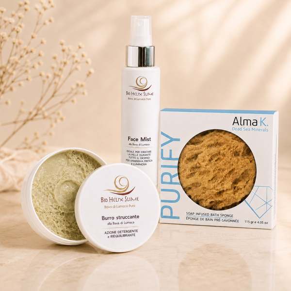 Neuheiten – Bio Helix Slime Gesichtspflege und Schönheitszubehör Bio Helix Slime Face Mist, sauberer Arsch geöffnet und Badschwamm Alma K und Neuheiten im Online-Shop